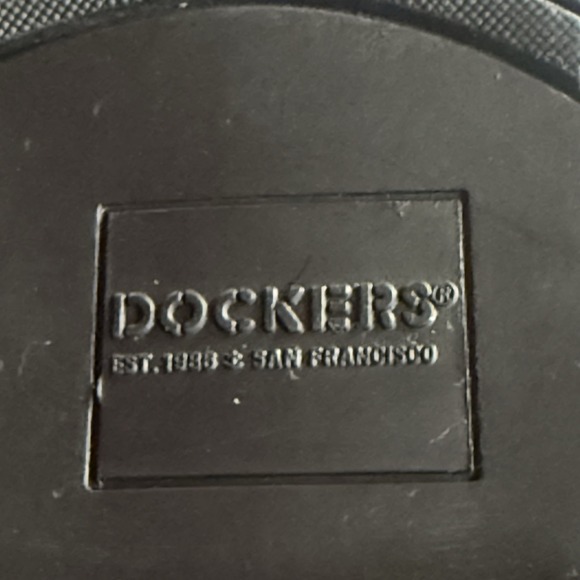 Dockers Oxford Dress Shoe Mens US 10 W Gordon EU 41.5 Leather Cap Toe Lace Up - Picture 9 of 9